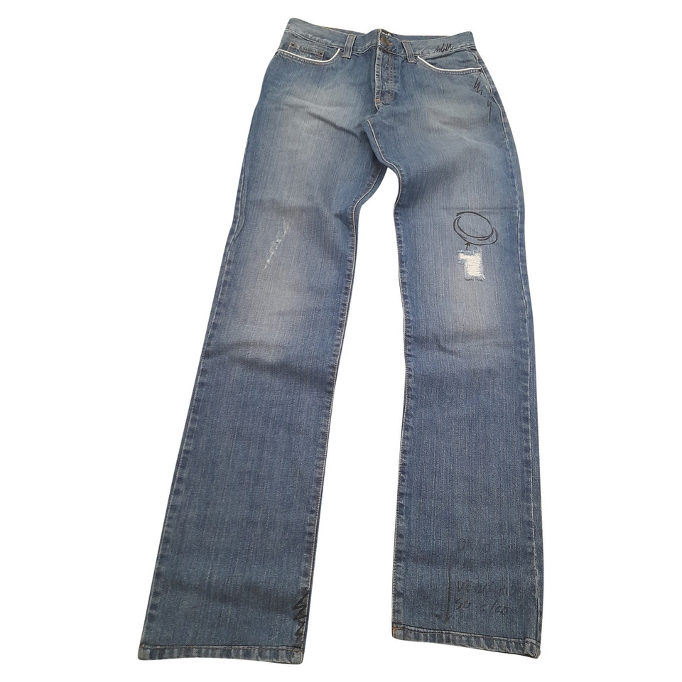 D&G Jeans in Cotone in Blu