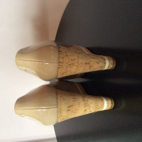 Prada Pumps/Peeptoes Patent leather in Nude