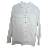 Iq Berlin White blouse with silver buttons