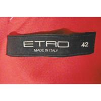 Etro Kleid aus Viskose in Rot