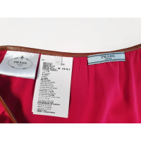 Prada Skirt Silk in Red