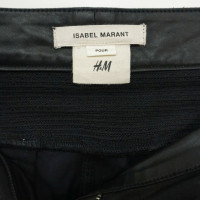 Isabel Marant For H&M Paire de Pantalon en Coton en Noir