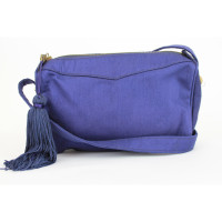 Gianni Versace Clutch Bag Silk in Violet