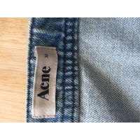 Acne Jupe en Coton en Bleu