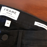 Frame Denim Jeans Katoen in Zwart