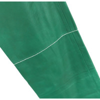 Loewe Paio di Pantaloni in Pelle in Verde