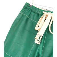 Loewe Paio di Pantaloni in Pelle in Verde