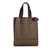 Gucci Tote Bag aus Canvas in Beige