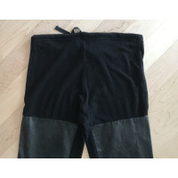 Ann Demeulemeester Trousers Leather in Black