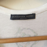 Alexander McQueen Capispalla in Cotone in Bianco