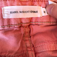 Isabel Marant Etoile Jeans Katoen in Roze