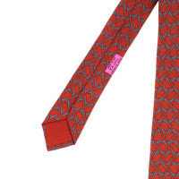 Hermès Accessori in Seta in Rosso