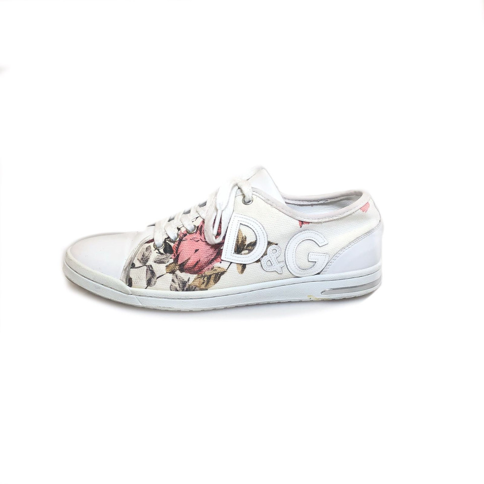 Dolce & Gabbana Trainers Canvas in White