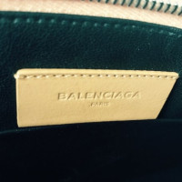 Balenciaga clutch from python leather