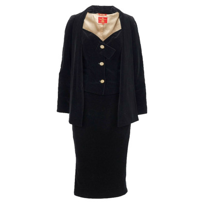 Vivienne Westwood Completo in Cotone in Nero