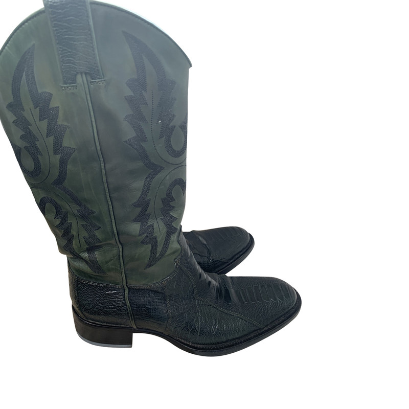 Sartore Boots Leather in Green - Second 