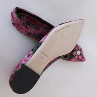 Dolce & Gabbana Slippers/Ballerinas Leather in Pink