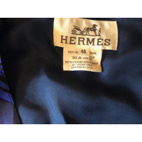 Hermès Weste aus Seide in Blau