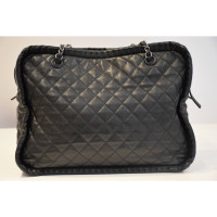 Chanel Tote Bag aus Leder in Schwarz