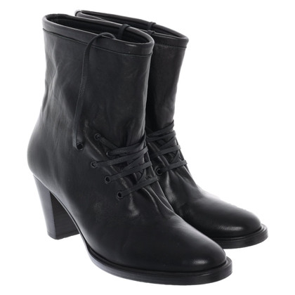 A. F. Vandevorst Ankle boots Leather in Black