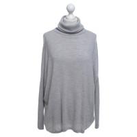 Allude Pull chiné en gris clair