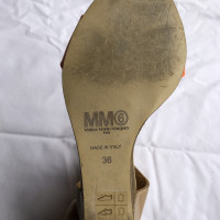 Mm6 By Maison Margiela Sandals Leather in Orange