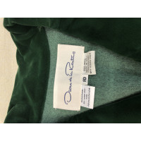 Oscar De La Renta Jacke/Mantel aus Wolle in Grün