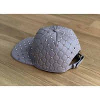 Valentino Garavani Hat/Cap Leather in Nude