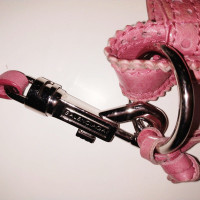 Balenciaga Umhängetasche aus Leder in Rosa / Pink