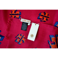 Tory Burch Schal/Tuch in Rosa / Pink