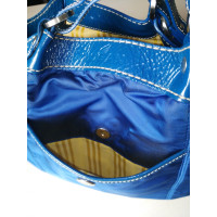 Hogan Umhängetasche aus Leder in Blau