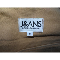 Dolce & Gabbana Jacket/Coat Cotton in Brown
