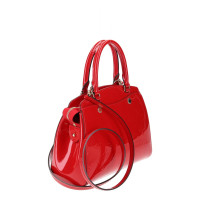 Louis Vuitton Brea PM24 aus Lackleder in Rot