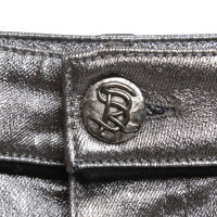 Sonia Rykiel trousers in Silver / Metallic