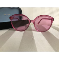 Gucci Lunettes de soleil en Rose/pink