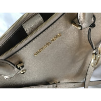 Michael Kors Handbag Leather in Gold