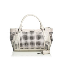 Burberry Borsa a tracolla in Pelle in Bianco