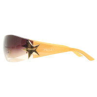 Prada Sporty Sunglasses in Beige / Violet