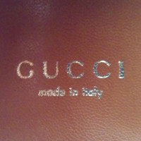 Gucci High Heels struisvogelleer