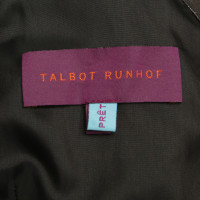 Talbot Runhof Gemustertes Brokatkleid