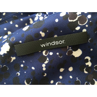 Windsor Rock aus Seide in Blau