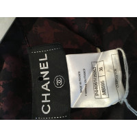 Chanel Kleid aus Seide in Violett