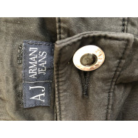 Armani Jeans Hose aus Baumwolle in Schwarz