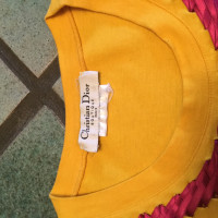 Christian Dior Dress Cotton in Yellow