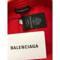 Balenciaga Hose aus Baumwolle in Rot