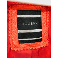 Joseph Jacke/Mantel aus Leder in Orange