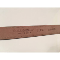 Dolce & Gabbana Ceinture en Cuir en Noir