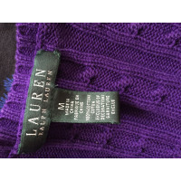 Ralph Lauren Strick aus Baumwolle in Violett