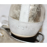 Hogan Sneaker in Pelle in Oro