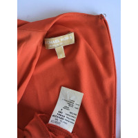 Michael Kors Kleid aus Viskose in Orange